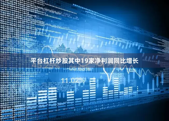 平台杠杆炒股其中19家净利润同比增长